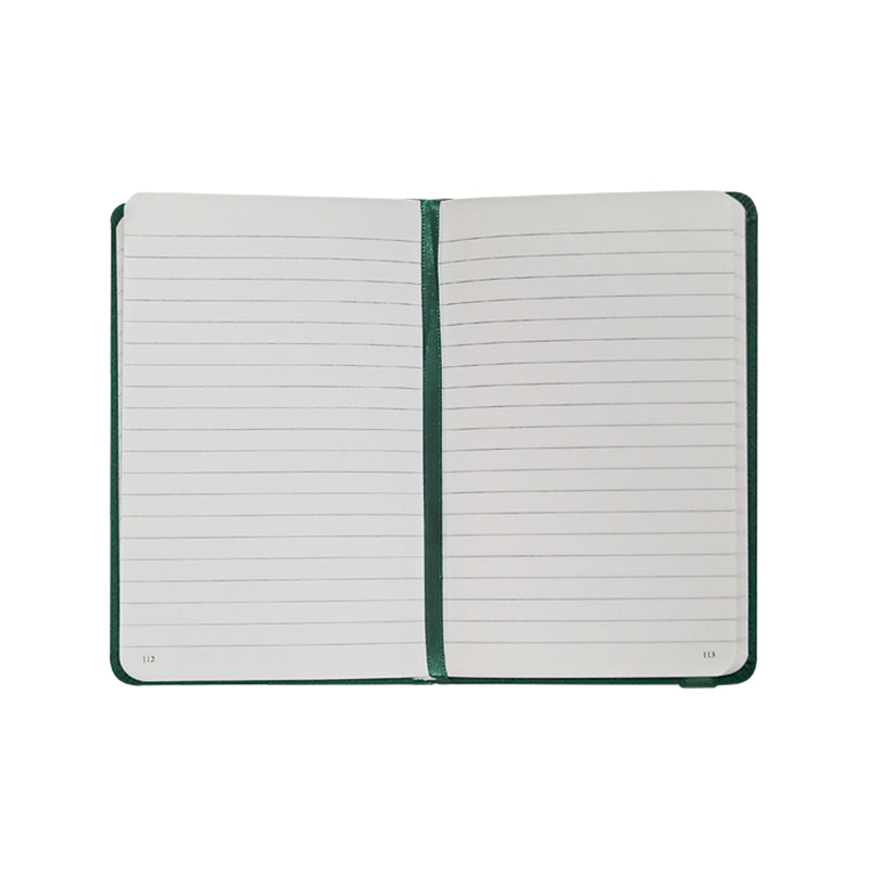 Livtek India Mipad Small Hard Cover Ruled Notebook - Green