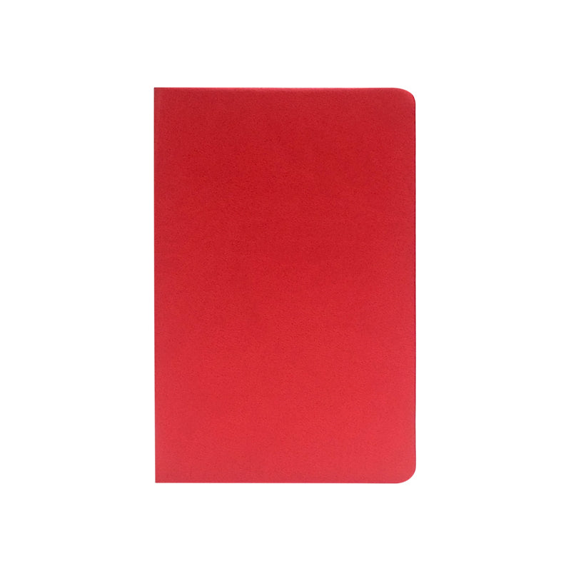 Livtek India Mipad Small Hard Cover Ruled Notebook - Blossom Red