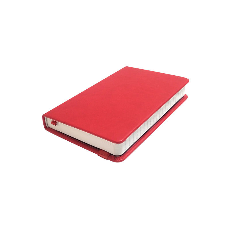 Livtek India Mipad Small Hard Cover Ruled Notebook - Blossom Red