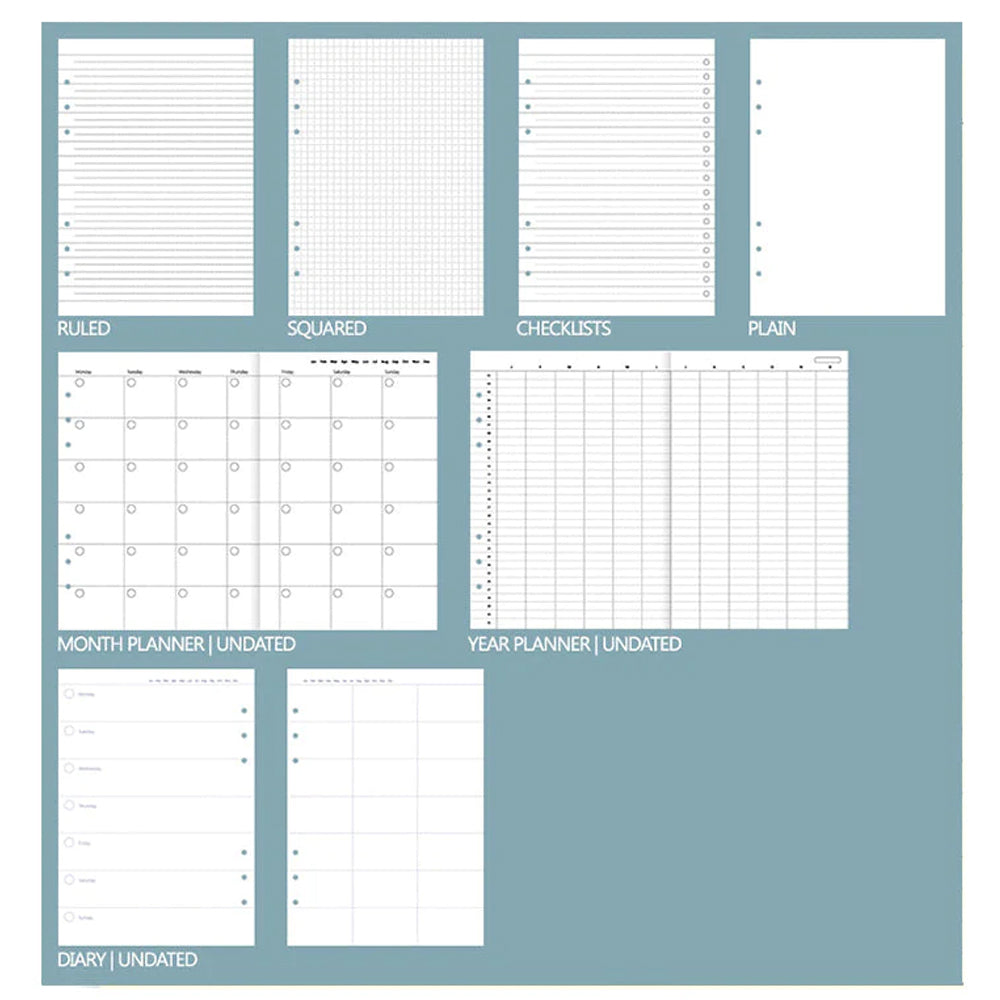 Filofax Clipbook A5 Creative Kit Rose