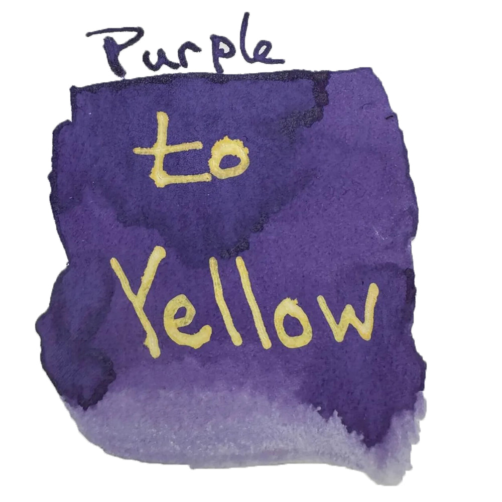 Monteverde USA® Colour Changing 30ml Ink Bottle + Changer set Purple To Yellow