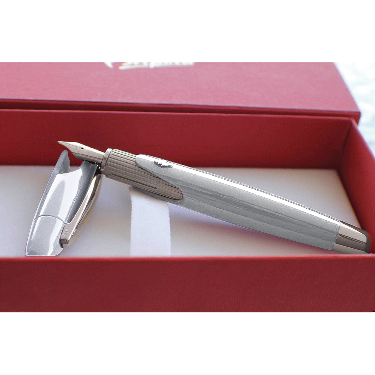 Stipula Speed Fountain Pen Silver