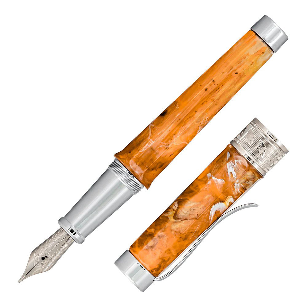 Stipula Adagio Fountain Pen - Pisan Sunset (Amber)