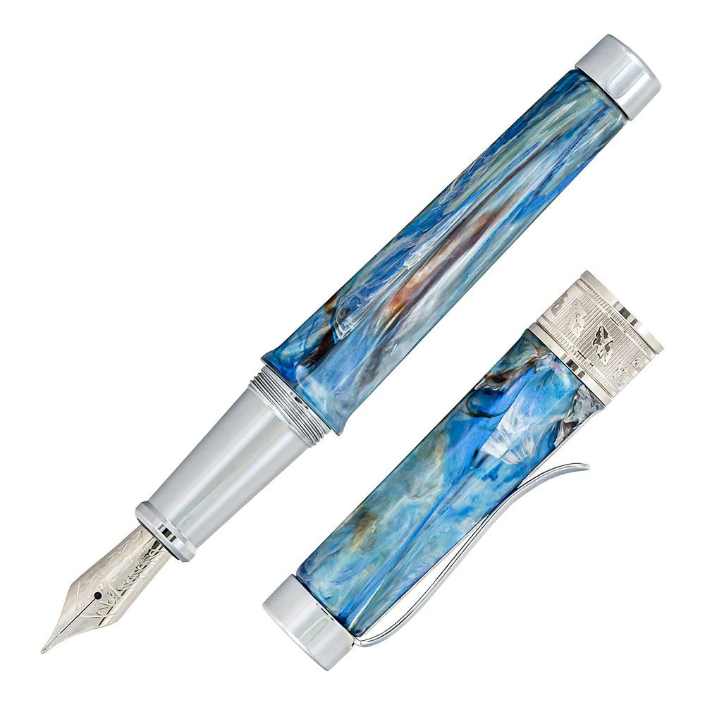 Stipula Adagio Fountain Pen - Dawn in Fiesole (Light Blue)