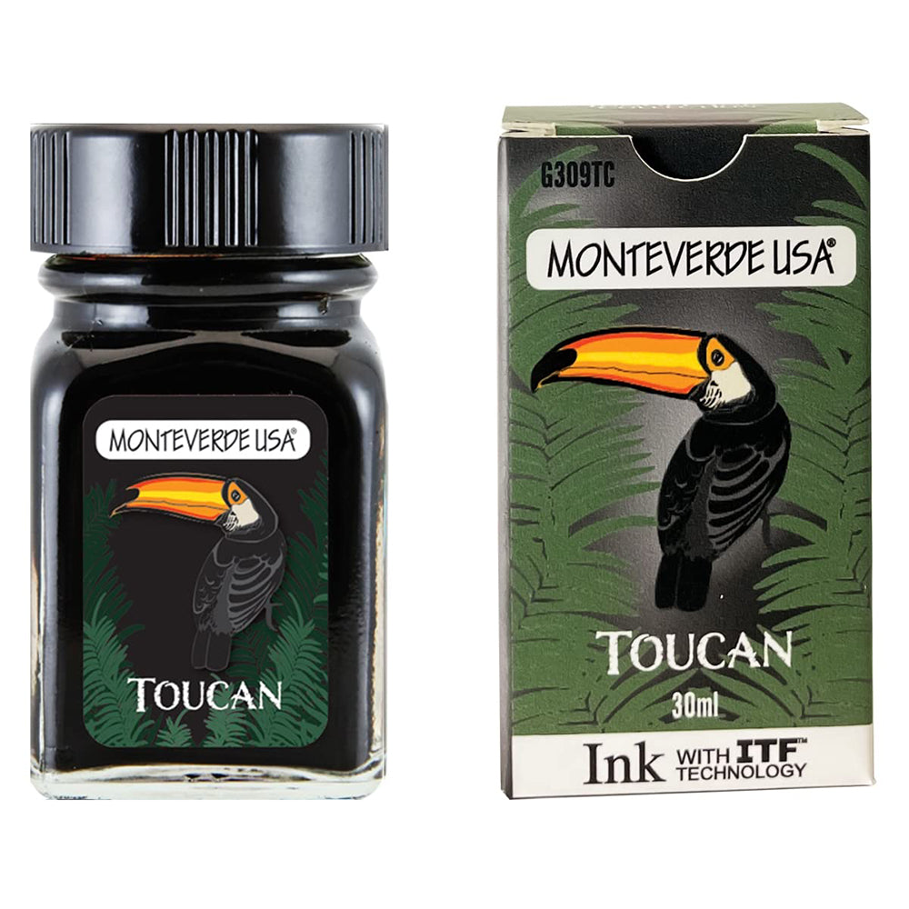 Monteverde USA® Jungle Ink 30 ML Toucan (Black)