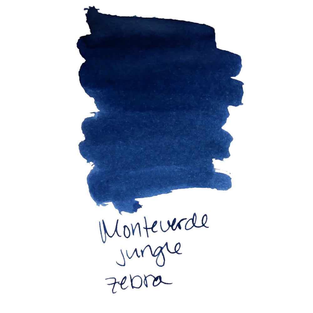 Monteverde USA® Jungle Ink 30 ML Zebra (Blue)
