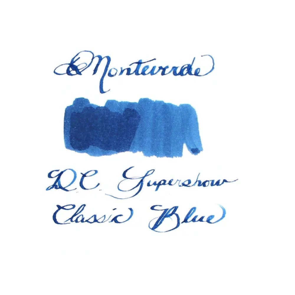 Monteverde USA Ink 2020 સ્પેશિયલ એડિશન DC સુપર શો ક્લાસિક બ્લુ