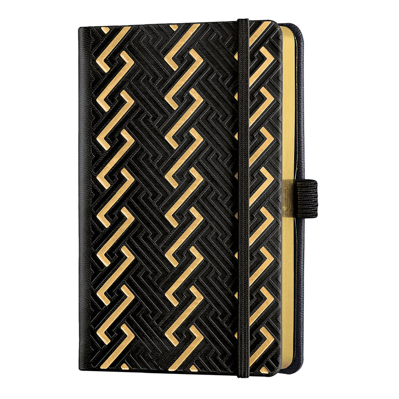 Castelli Milano Copper & Gold Pocket Ruled Notebook - Roman Gold