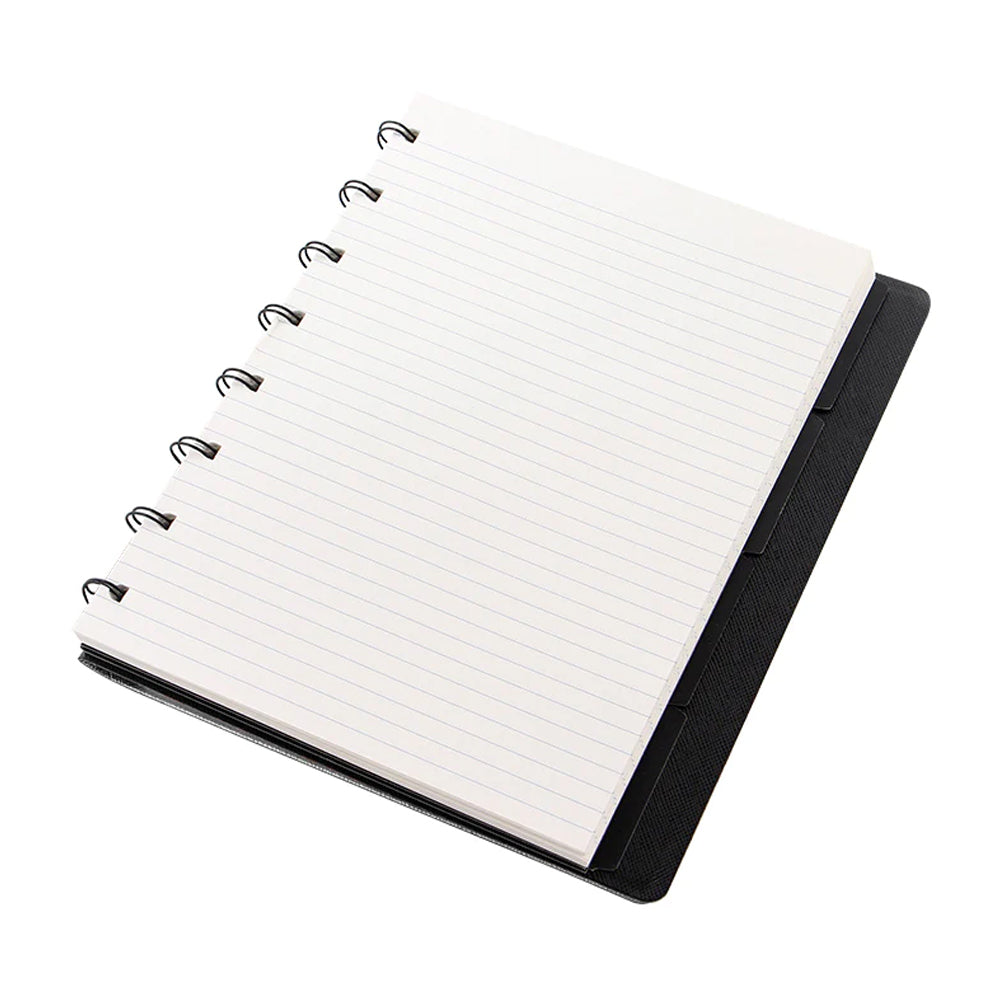Filofax Saffiano Metallic A5 Refillable Notebook Rose Gold