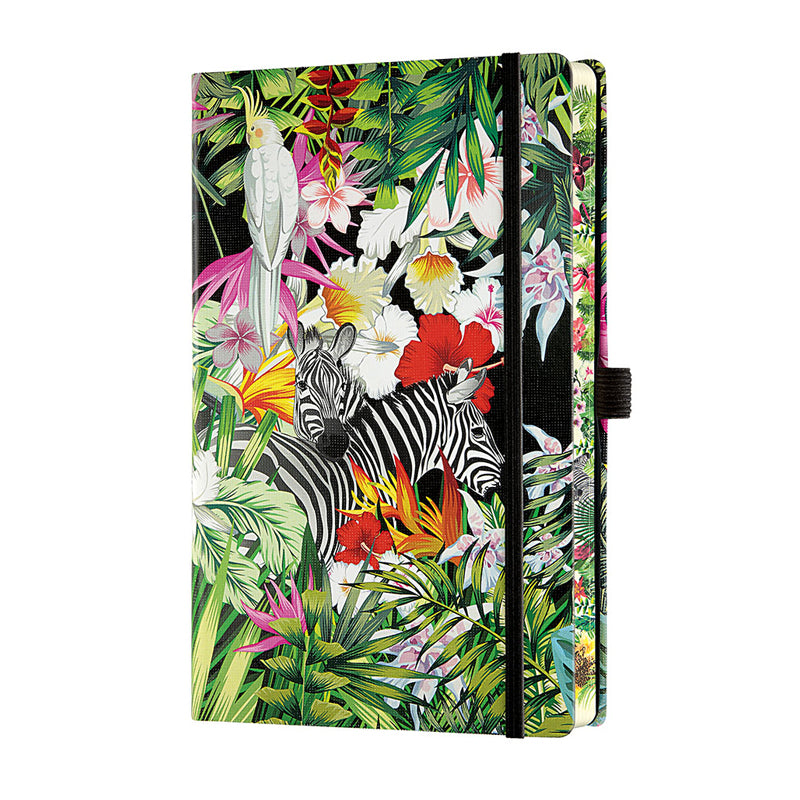 Castelli Milano Eden Medium Notebook - Zebras