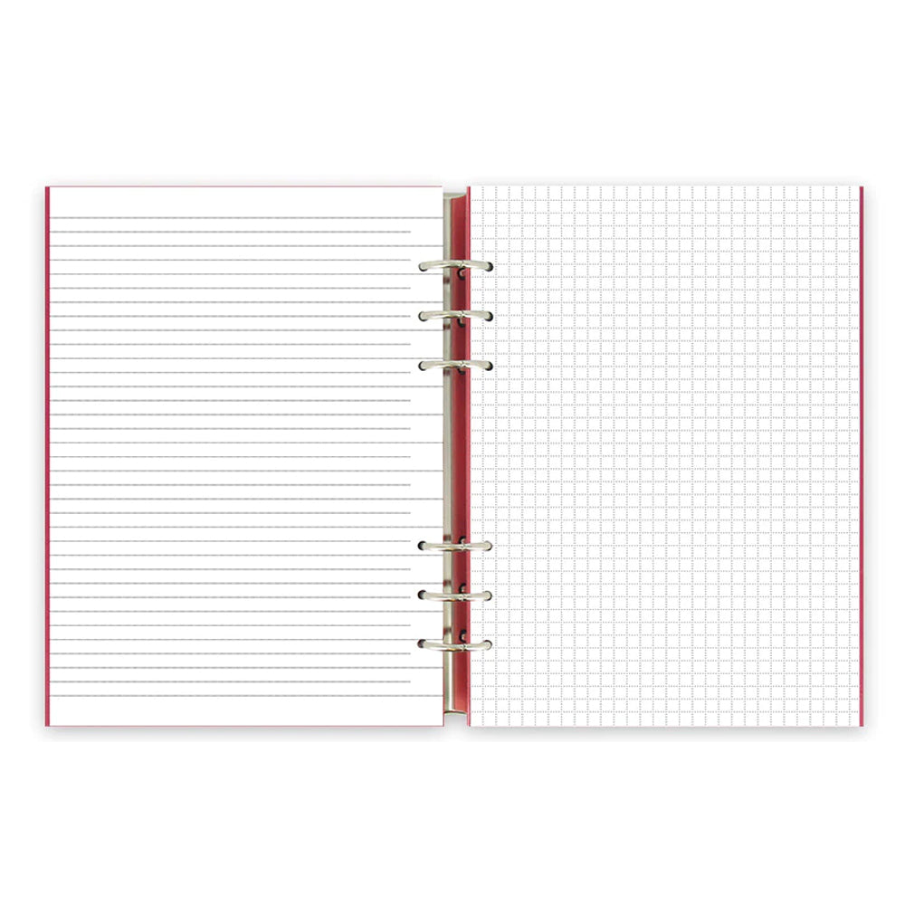 Filofax - ક્લિપબુક ક્લાસિક A5 નોટબુક ખસખસ