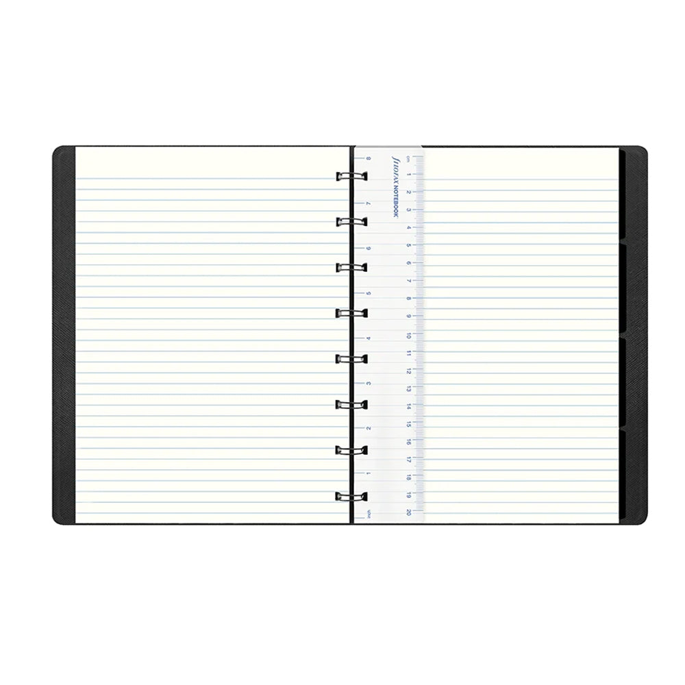 Filofax Saffiano Metallic A5 Refillable Notebook Rose Gold