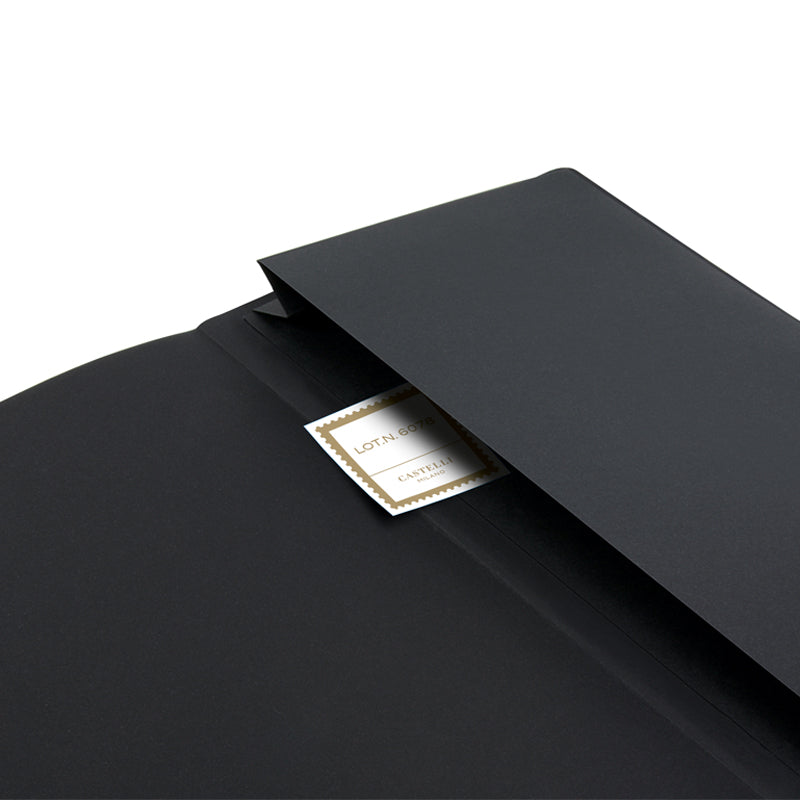 Castelli Milano Copper & Gold Pocket Ruled Notebook - Roman Gold