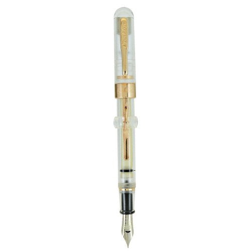 Conklin Mark Twain Demo Crescent Limited Edition Fountain Pen With Rose Gold Trim
