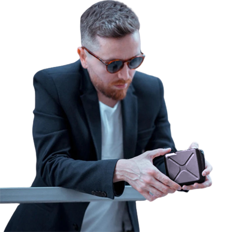 Ögon Design Code Wallet - Black