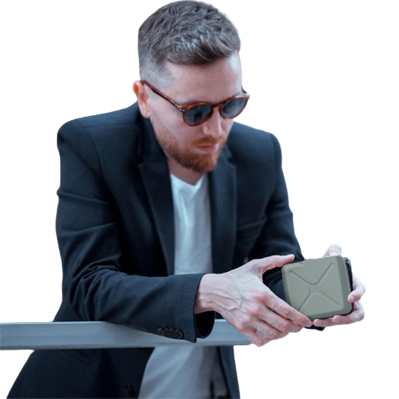 Ögon Design Code Wallet - Platinium