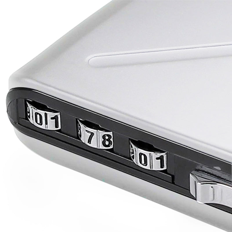 Ögon Design Code Wallet - Silver