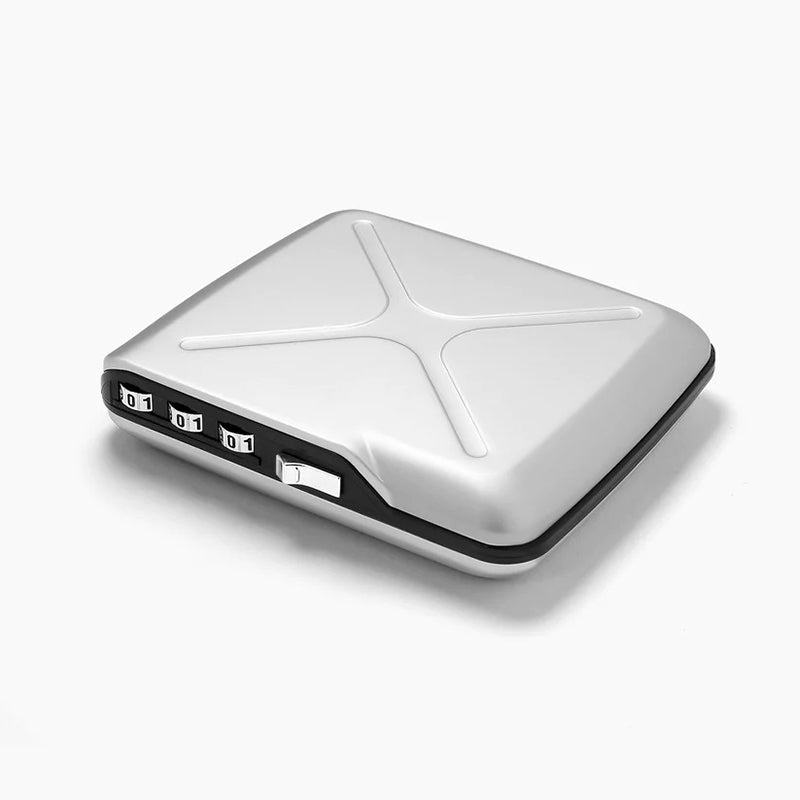 Ögon Design Code Wallet - Silver