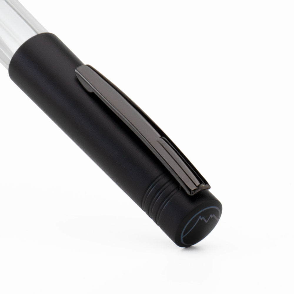Monteverde USA® MP1 Lock-It Piston Technology Fountain Pen Black Noir