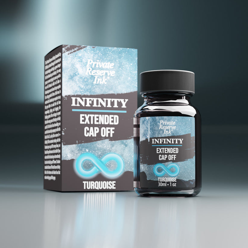 Private Reserve Ink Infinity Turquoise 30ml Ink (with extended cap off ...