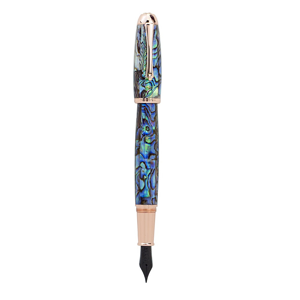 Monteverde Super Mega Abalone Fountain Pen - Rosegold Limited Edition 999