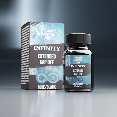 Private Reserve Ink Infinity Blue/Black 30ml Ink (with extended cap off formula)