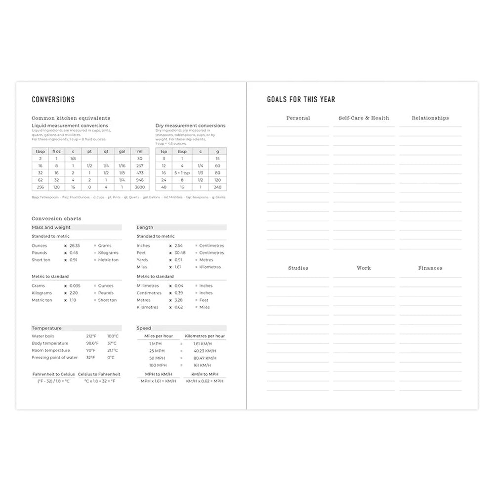 લેટ્સ ઓફ લંડન વેરોના એ5 ડે ટુ અ પેજ ડાયરી વિથ એપોઇન્ટમેન્ટ્સ એન્ડ પ્લાનર્સ 2023 - બ્લેક