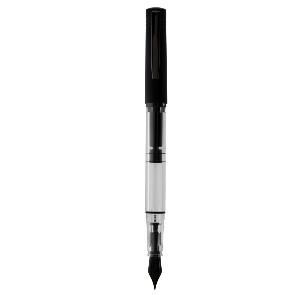Monteverde USA® MP1 Lock-It Piston Technology Fountain Pen Black Noir