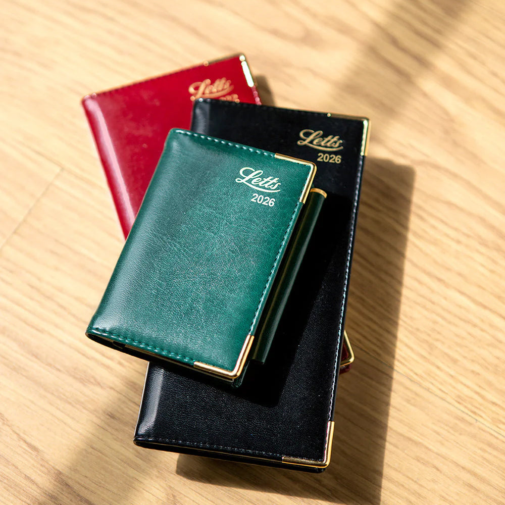 એપોઇન્ટમેન્ટ્સ 2023 સાથે ડાયરી જોવા માટે લેક્સિકોન સ્લિમ લેન્ડસ્કેપ વીક - બર્ગન્ડી