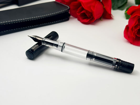 Monteverde USA® MP1 Lock-It Piston Technology Fountain Pen Black Noir