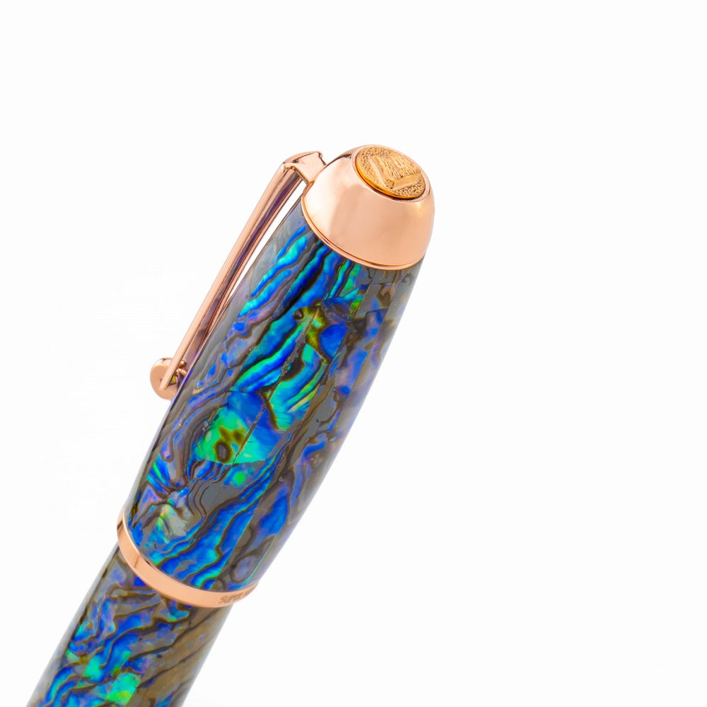 Monteverde Super Mega Abalone Fountain Pen - Rosegold Limited Edition 999