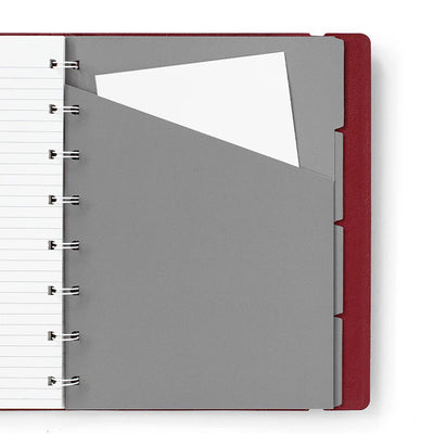 Filofax Contemporary A5 Refillable Notebook - Burgundy