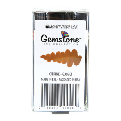 Monteverde USA GemsStone 30ml Fountain Pen Ink Citrine