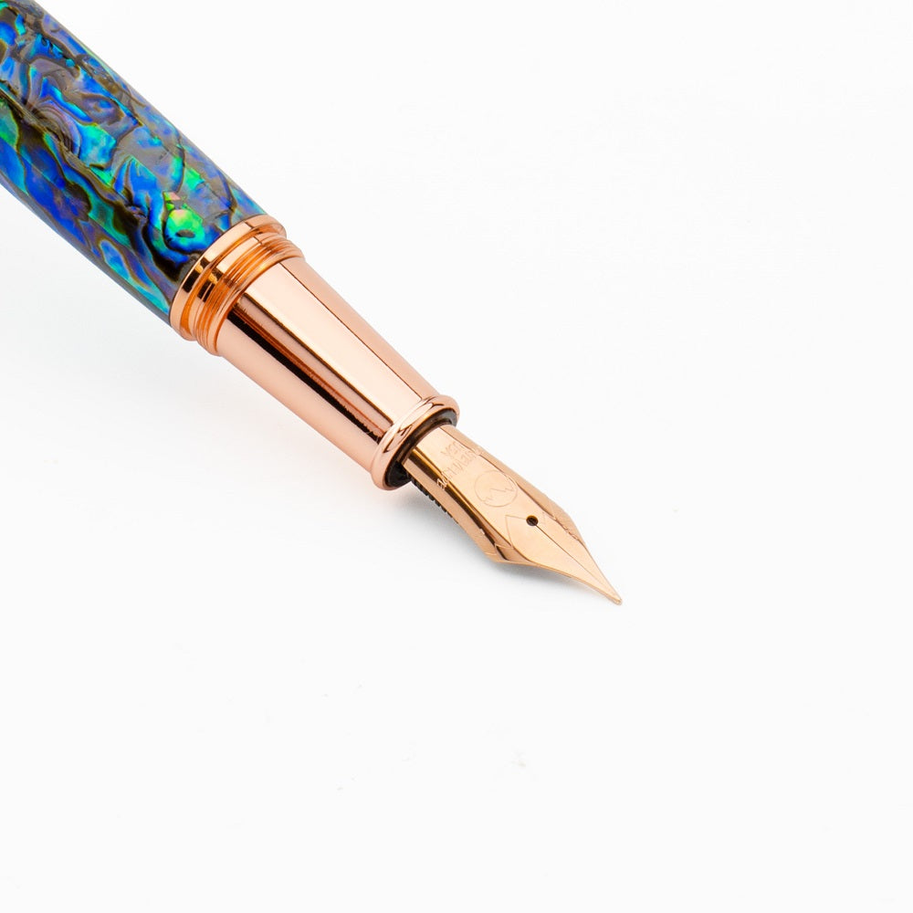 Monteverde Super Mega Abalone Fountain Pen - Rosegold Limited Edition 999