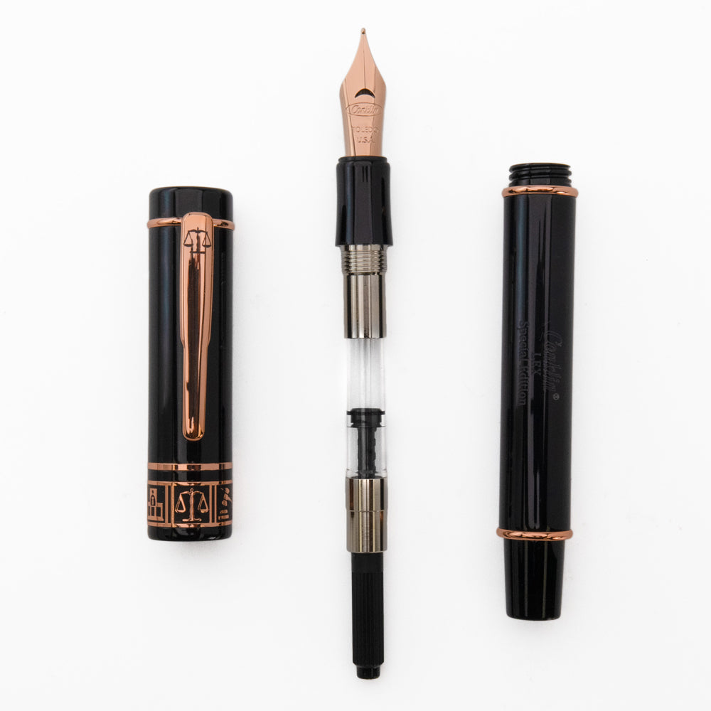 Conklin Lex Fountain Pen Set w/ 30ml Ink Bottle