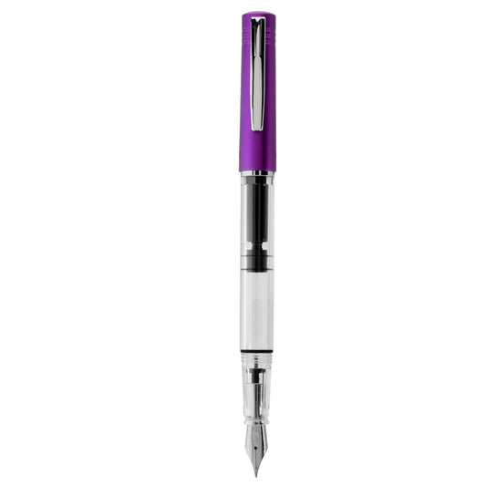 Monteverde USA® MP1 Lock-It Piston Technology Fountain Pen Purple Frost