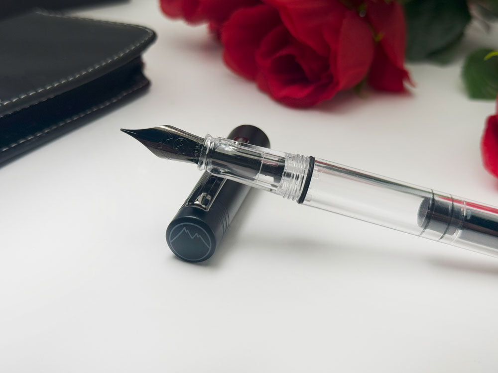 Monteverde USA® MP1 Lock-It Piston Technology Fountain Pen Black Noir
