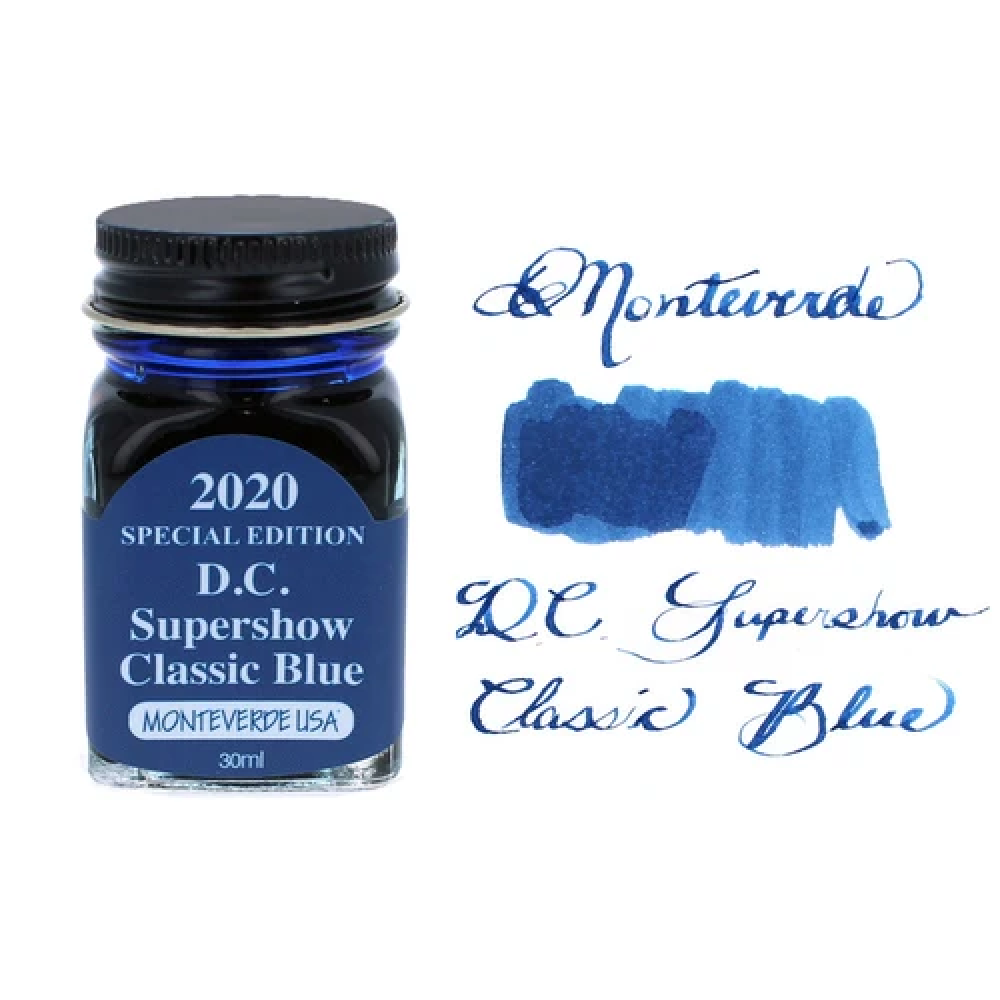 Monteverde USA Ink 2020 સ્પેશિયલ એડિશન DC સુપર શો ક્લાસિક બ્લુ