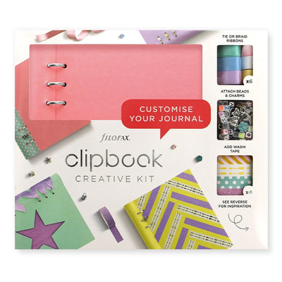 Filofax Clipbook A5 Creative Kit Rose