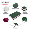 Livtek India Mipad Mediuml Hard Cover Ruled Notebook - Green