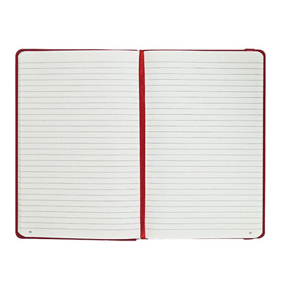 Livtek India Mipad Mediuml Hard Cover Ruled Notebook - Blossom Red