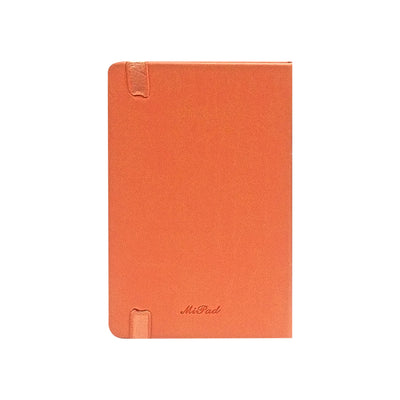 Livtek India Mipad Small Hard Cover Ruled Notebook - Orange