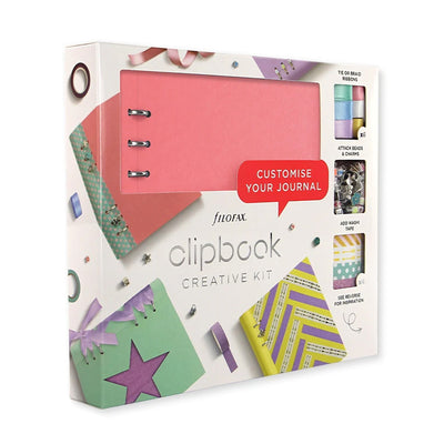 Filofax Clipbook A5 Creative Kit Rose