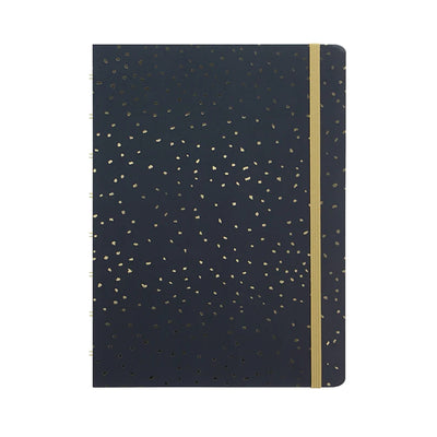 Filofax Confetti A5 Refillable Notebook Charcoal