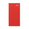 Principal Slim Week to View Diary 2025, English - Red