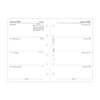 Week On Two Pages Diary - Pocket 2025 English