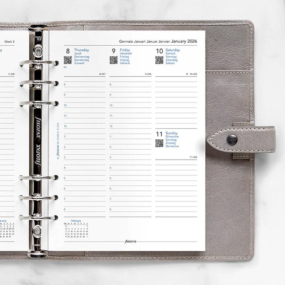 ફિલોફેક્સ વર્ટિકલ યર પ્લાનર - મીની 2023 અંગ્રેજી
