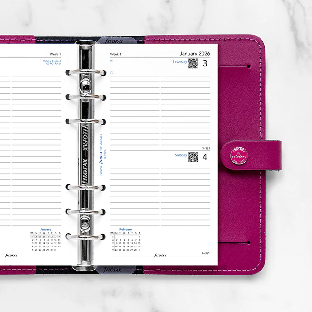 ફિલોફેક્સ વર્ટિકલ યર પ્લાનર - મીની 2023 અંગ્રેજી