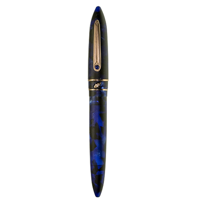 स्टिपुला मॉडल टी तंजानाइट गोरिल्ला ब्लू फाउंटेन पेन