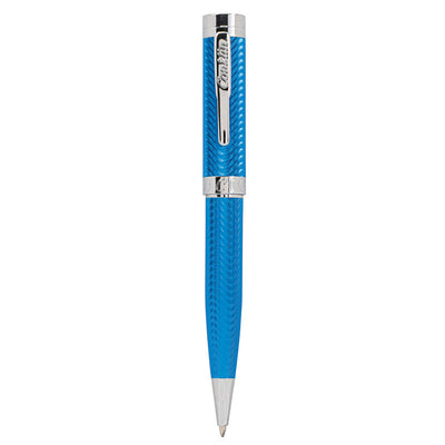 Conklin Herringbone Signature Ballpoint Pen Blue